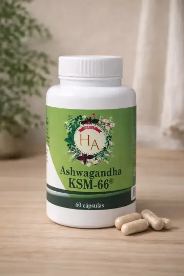 Ashwagandha KSM-66® - 60 cápsulas