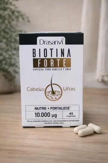 Biotina Forte – 10.000 µg (45 comprimidos)
