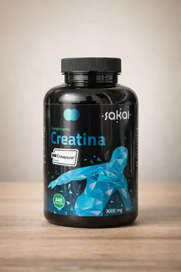 Creatina monohidrato Creapure® 3000 mg | 240 cápsulas