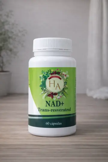 NAD+ con Trans-Resveratrol – 60 cápsulas