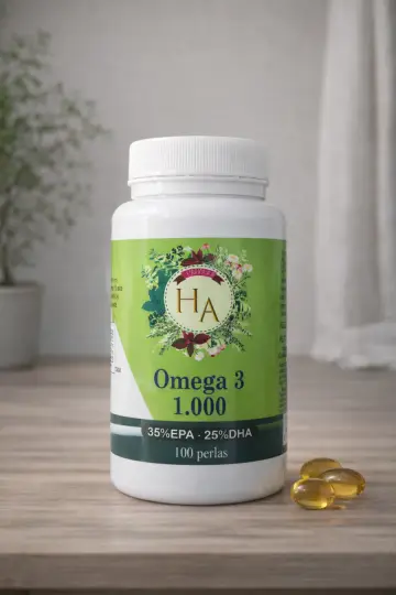 Omega 3 1000 con 35% EPA y 25% DHA  –  100 cápsulas